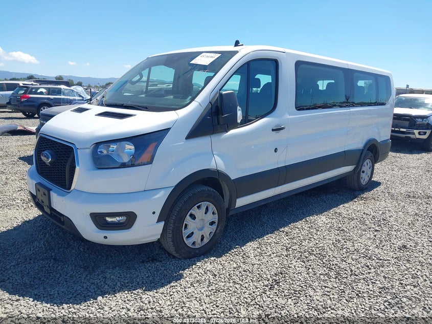 Vin: 1fbax2y82ska74957, lot: 46229084, ford transit-350 passenger van xlt 20252