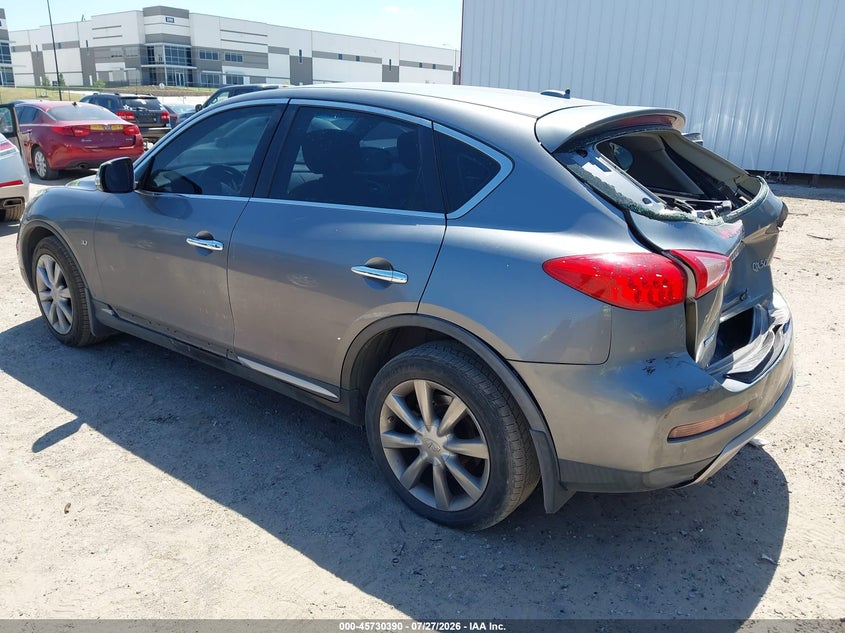 Vin: jn1bj0rp9hm388620, lot: 46229089, infiniti qx50 20173