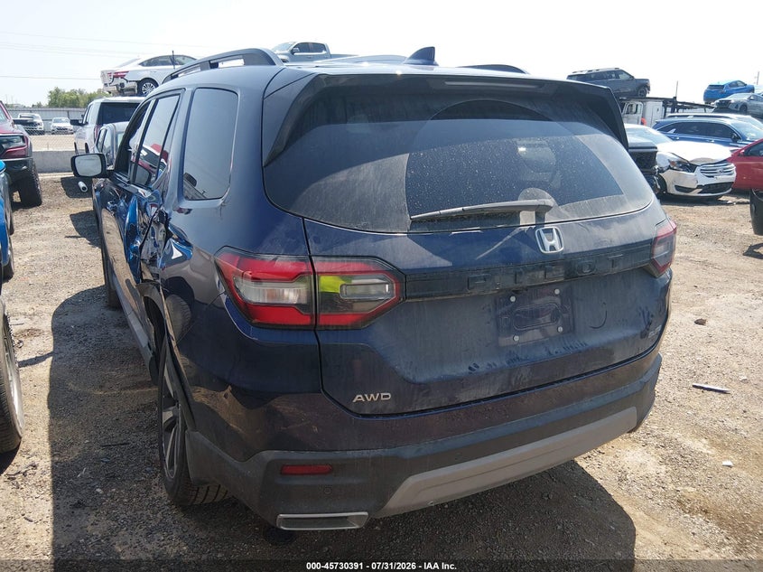 Vin: 5fnyg1h84sb112089, lot: 46229090, honda pilot elite 20253