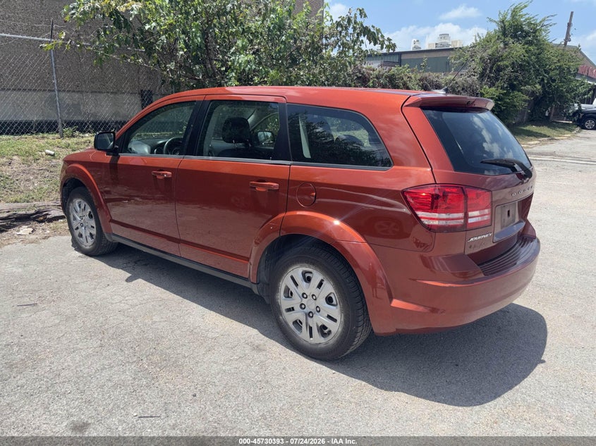 Vin: 3c4pdcab0et199078, lot: 46229092, dodge journey american value pkg 20143