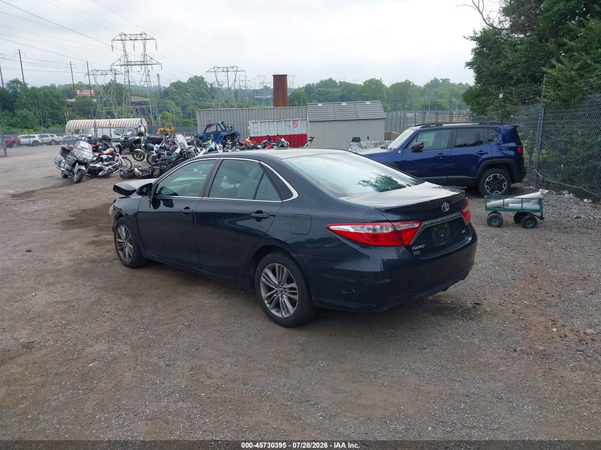 Vin: 4t1bf1fk1fu084915, lot: 46229094, toyota camry se 20153