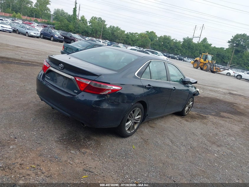 Vin: 4t1bf1fk1fu084915, lot: 46229094, toyota camry se 20154