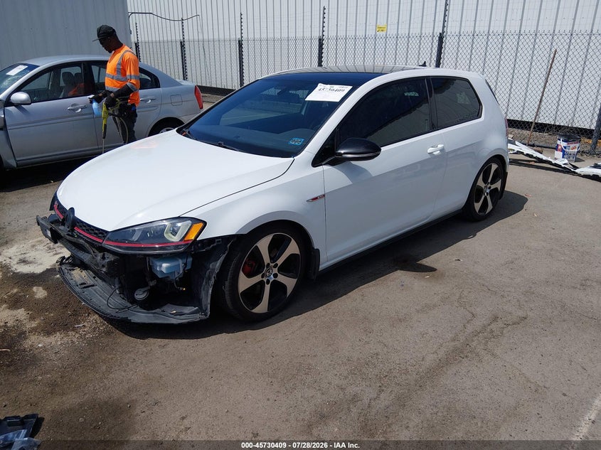 Vin: 3vwtt7au4fm084258, lot: 46229108, volkswagen golf gti 2.0t se 2-door 20152