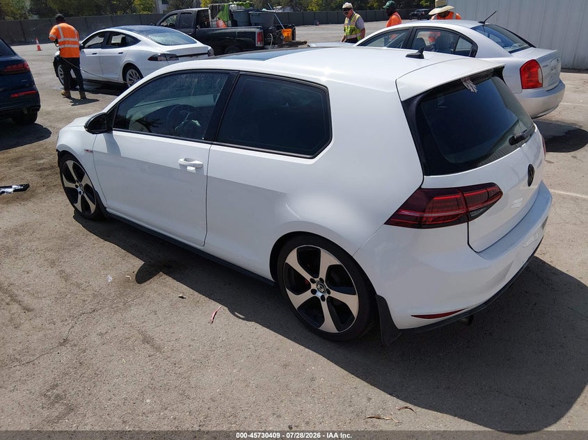 Vin: 3vwtt7au4fm084258, lot: 46229108, volkswagen golf gti 2.0t se 2-door 20153