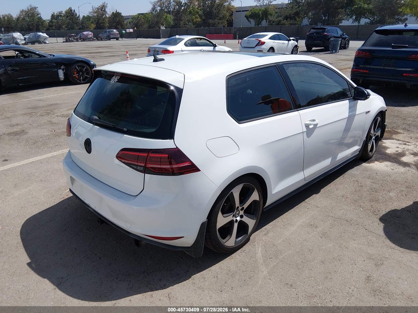 Vin: 3vwtt7au4fm084258, lot: 46229108, volkswagen golf gti 2.0t se 2-door 20154