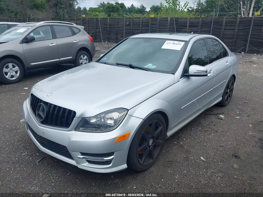 Vin: wddgf8ab2eg231854, lot: 46229118, mercedes-benz c 300 sport 4matic 20142