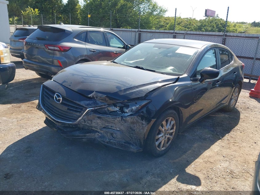 Vin: 3mzbm1v70fm232772, lot: 46229137, mazda mazda3 i touring 20152