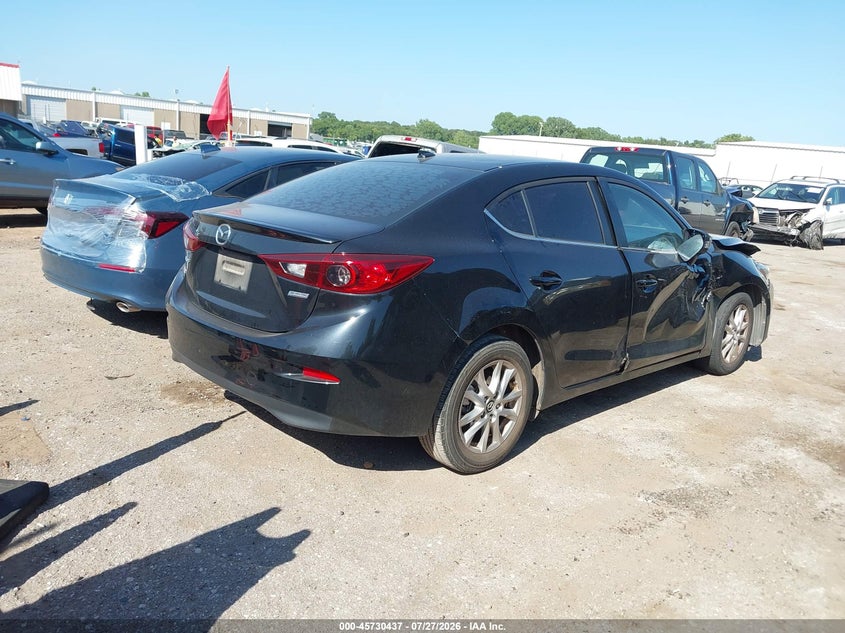 Vin: 3mzbm1v70fm232772, lot: 46229137, mazda mazda3 i touring 20154