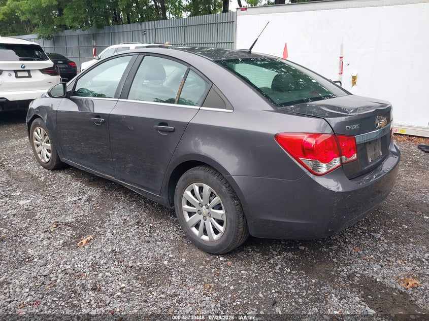 Vin: 1g1pc5sh4b7162240, lot: 46229147, chevrolet cruze ls 20113