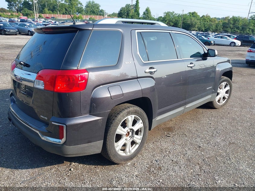 Vin: 2gkfluek8g6211200, lot: 46229186, gmc terrain slt 20164