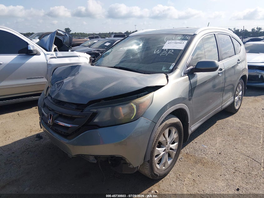 Vin: jhlrm3h73cc004273, lot: 46229202, honda cr-v ex-l 20122