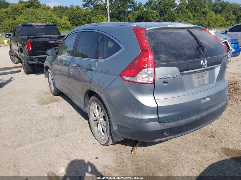 Vin: jhlrm3h73cc004273, lot: 46229202, honda cr-v ex-l 20123