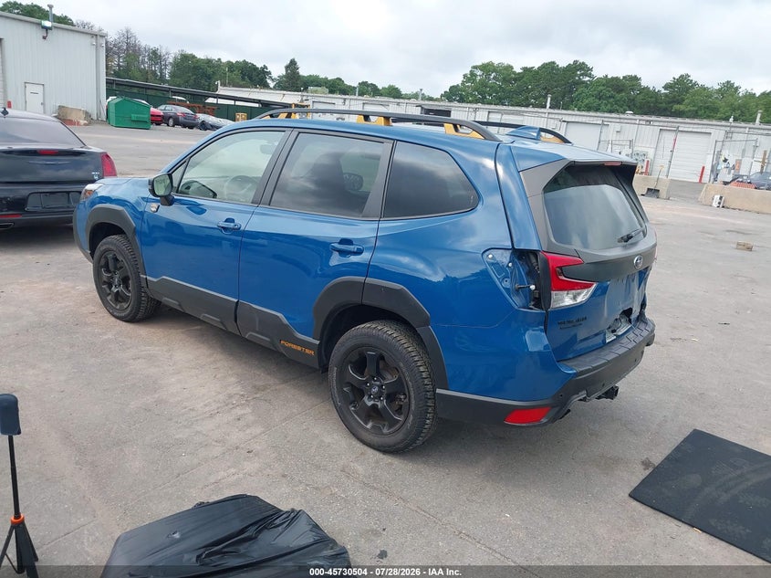 Vin: jf2skamc8ph480850, lot: 46229204, subaru forester wilderness 20233