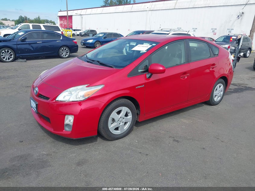 Vin: jtdkn3du5a5191637, lot: 46229207, toyota prius iii 20102
