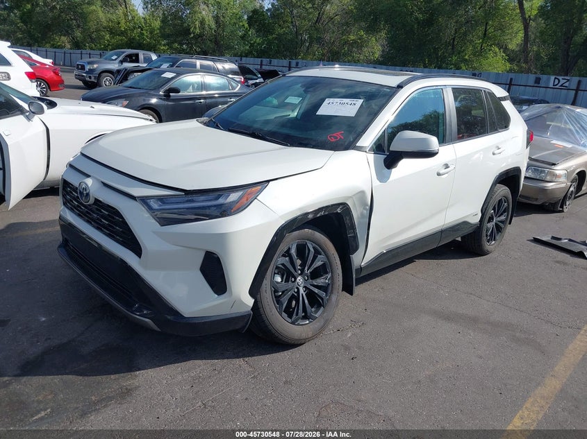 Vin: 4t3t6rfv2nu091603, lot: 46229247, toyota rav4 hybrid se 20222