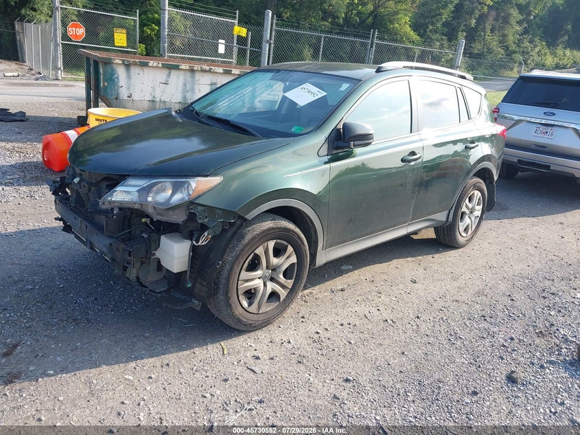 Vin: jtmbfrev5dd024681, lot: 46229251, toyota rav4 le 20132