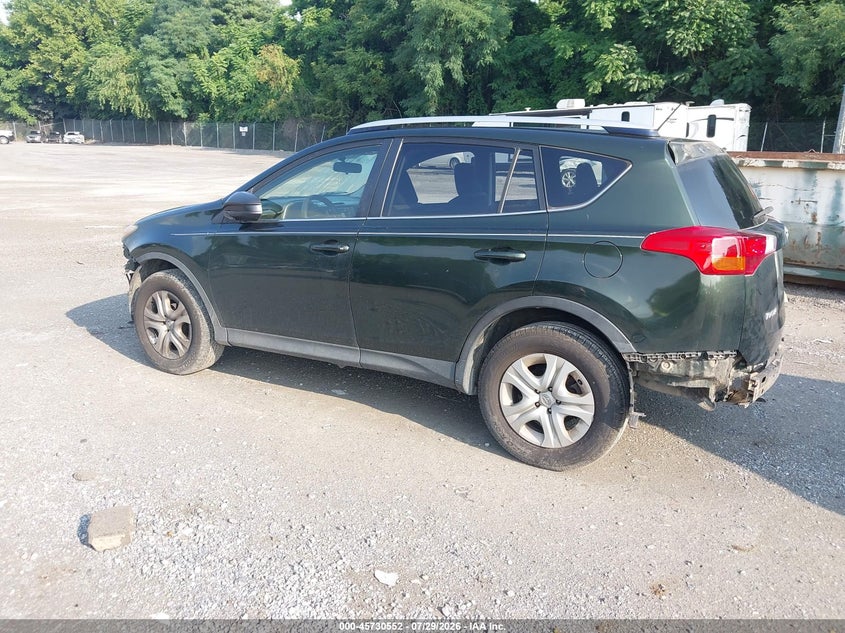 Vin: jtmbfrev5dd024681, lot: 46229251, toyota rav4 le 20133