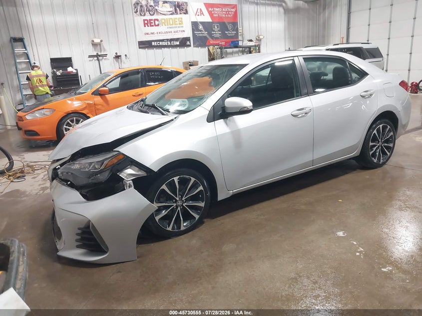2019 Toyota Corolla, Удар спереди, IAAI, VIN 2T1BURHEXKC158906 — фото 2
