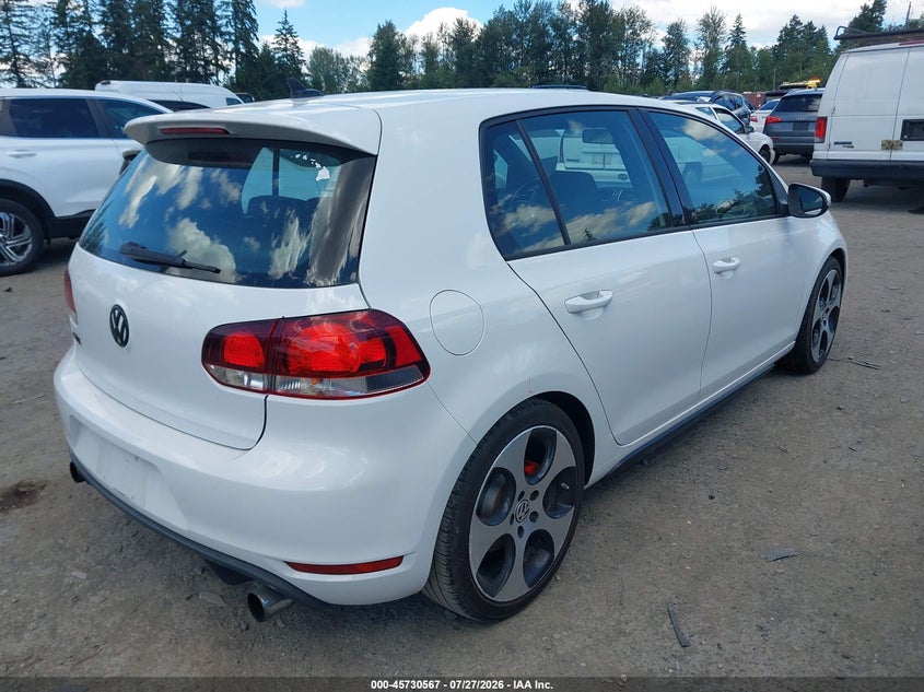 Vin: wvwhd7aj3aw404917, lot: 46229266, volkswagen gti 4-door 20104