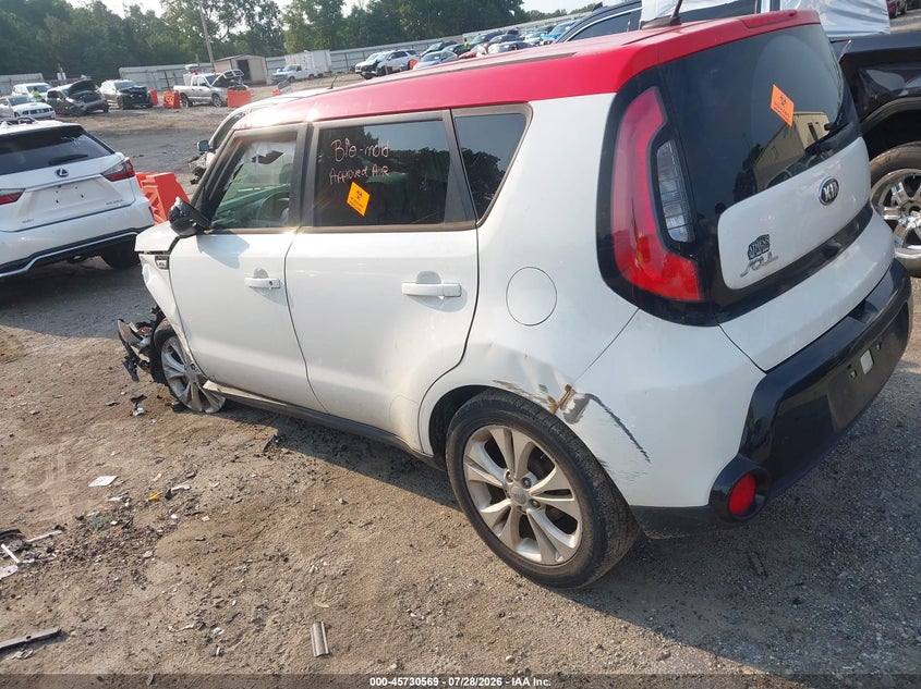 Vin: kndjp3a57g7241129, lot: 46229268, kia soul + 20163