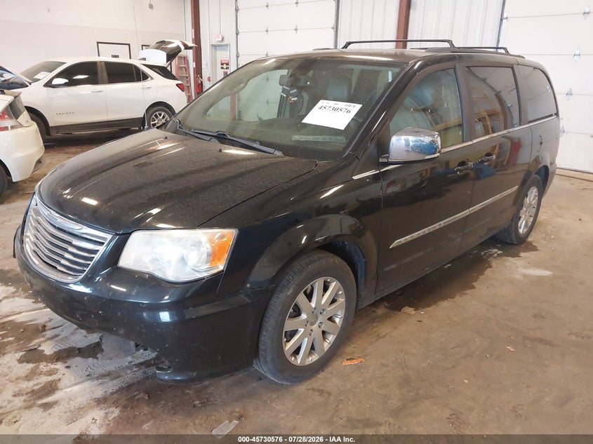 Vin: 2c4rc1cg0dr559511, lot: 46229275, chrysler town & country touring-l 20132