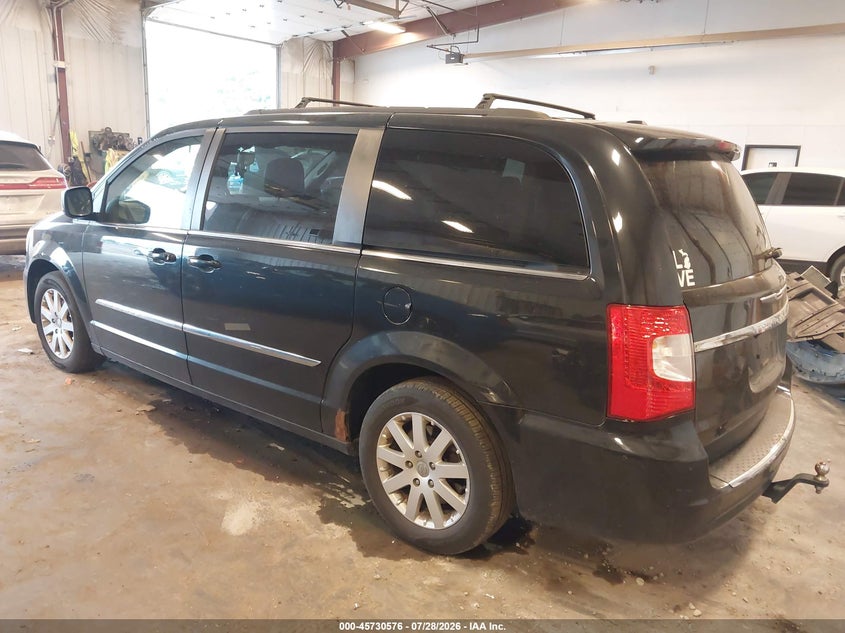 Vin: 2c4rc1cg0dr559511, lot: 46229275, chrysler town & country touring-l 20133