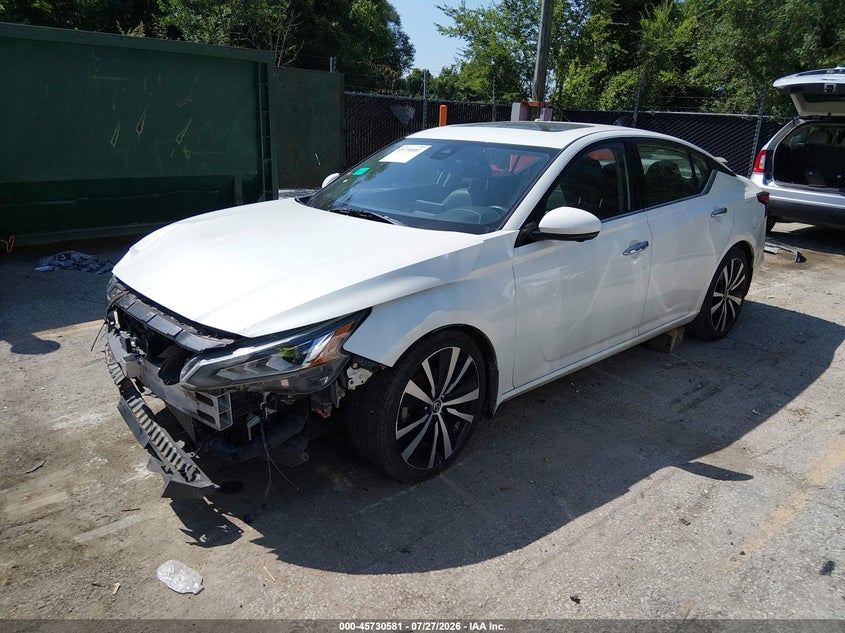 2020 Nissan Altima, Front End, IAAI, VIN 1N4AL4FV3LC150893 — photo 2