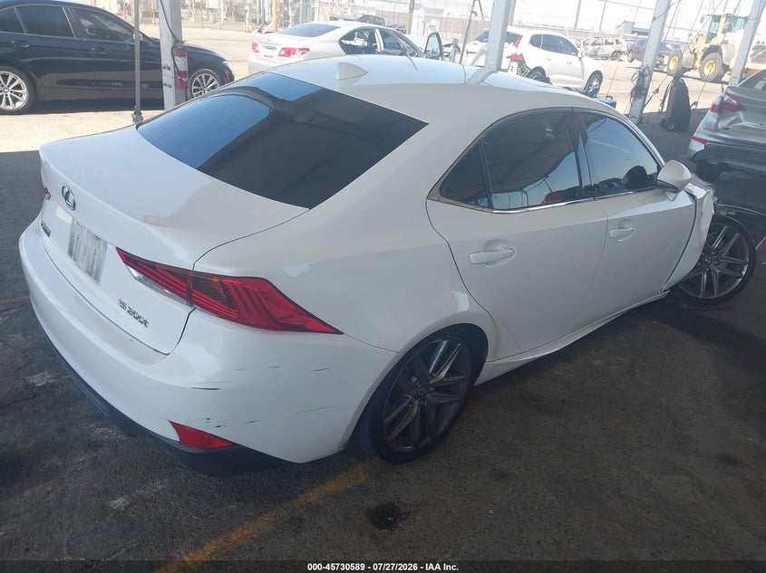 Vin: jthba1d2xh5049405, lot: 46229288, lexus is 200t 20174