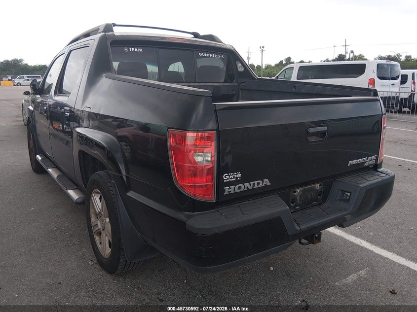 2011 HONDA RIDGELINE auction photo 3