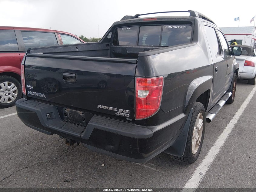 2011 HONDA RIDGELINE auction photo 4