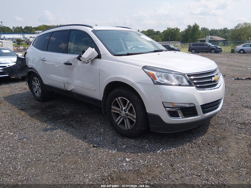 Vin: 1gnkrhkd5hj337452, lot: 46229300, chevrolet traverse lt 2017 img_1