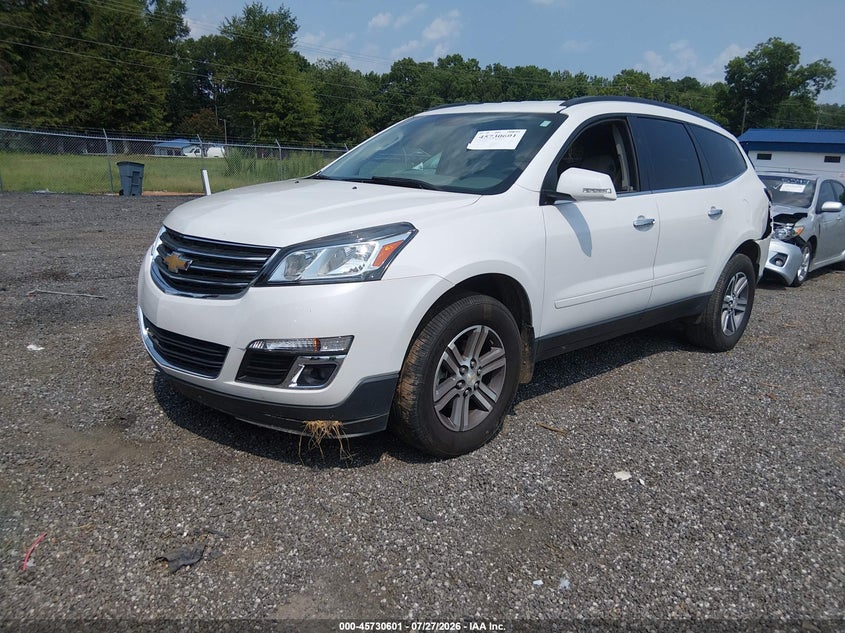 Vin: 1gnkrhkd5hj337452, lot: 46229300, chevrolet traverse lt 20172