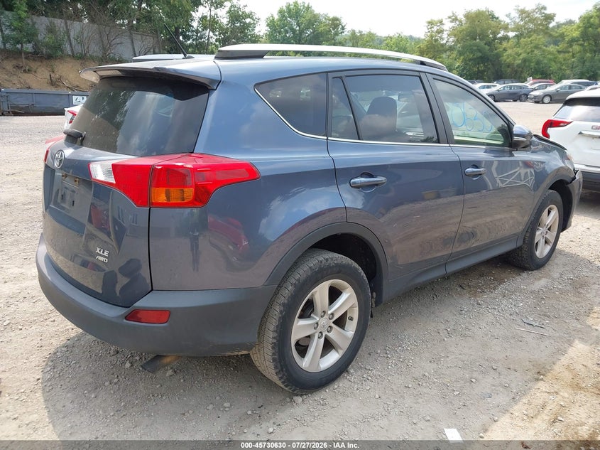 Vin: jtmrfrevxdd004893, lot: 46229329, toyota rav4 xle 20134