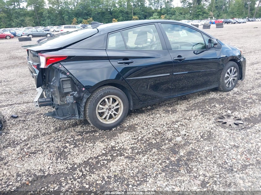 Vin: jtdl9mfu6n3038231, lot: 46229334, toyota prius le awd-e 20224