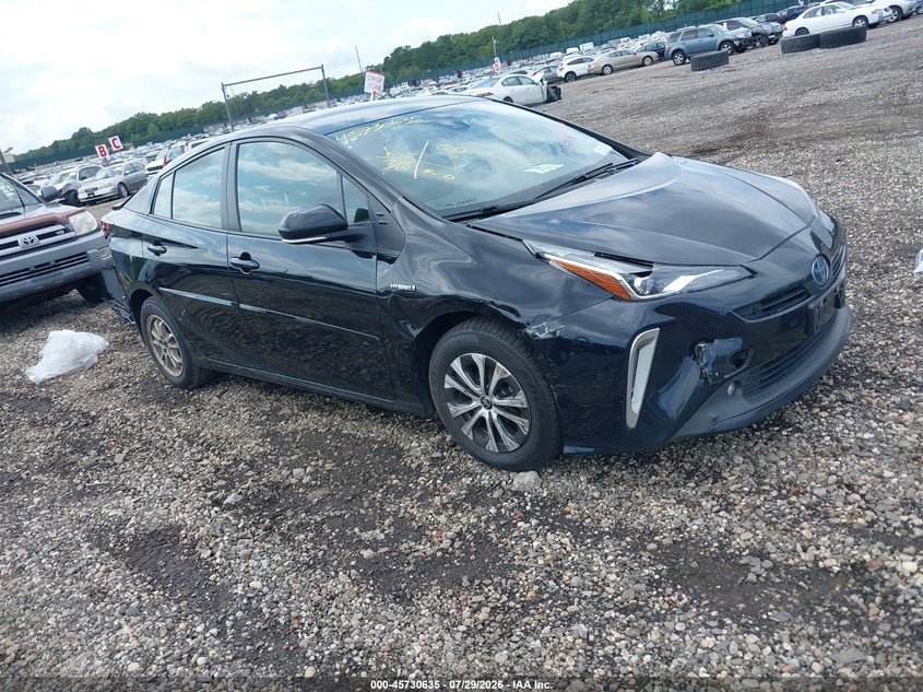 2022 TOYOTA PRIUS auction photo 1