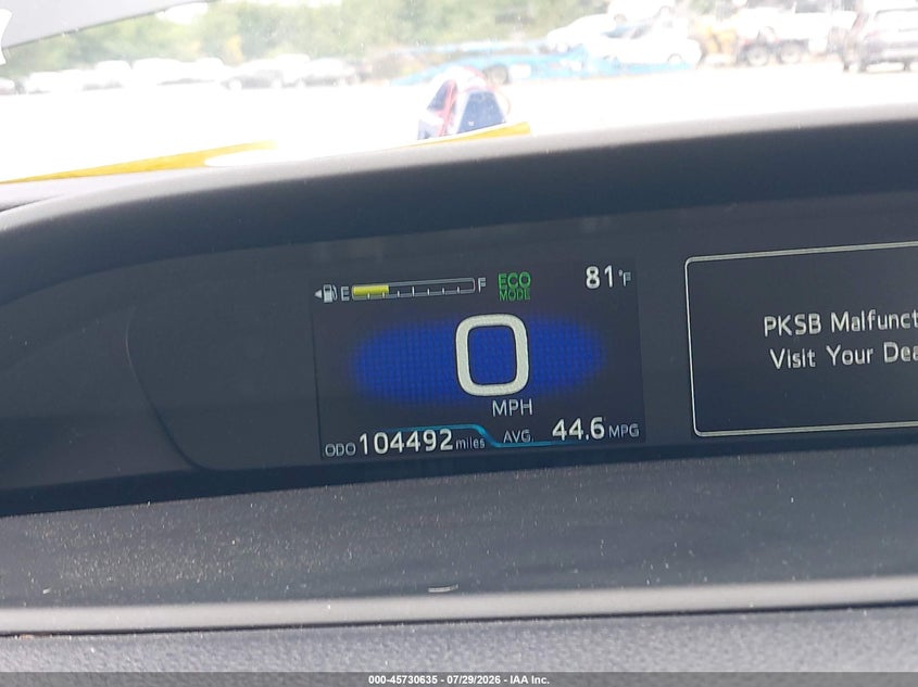 2022 TOYOTA PRIUS auction photo 7