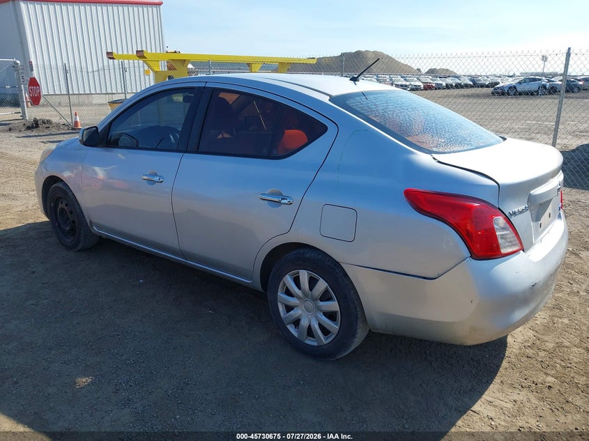 Vin: 3n1cn7ap0cl826571, lot: 46229374, nissan versa 1.6 sv 20123