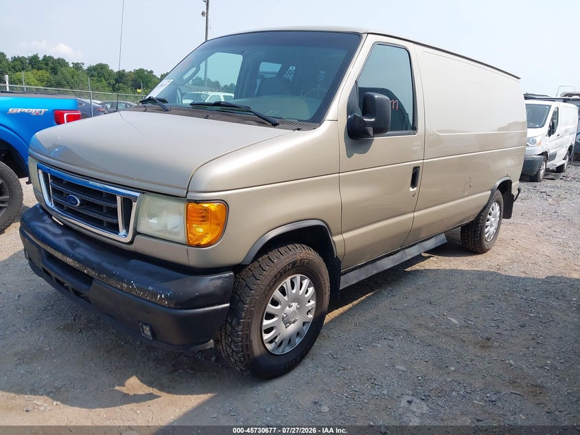 2007 Ford Econoline, Обычный износ, IAAI, VIN 1FTNE24L17DA90463 — фото 2