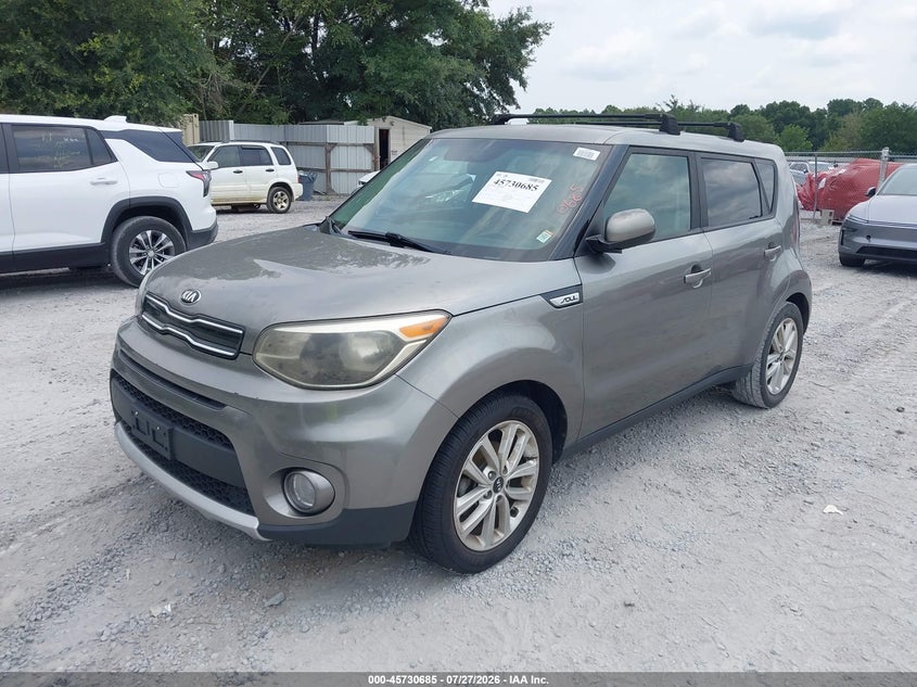Vin: kndjp3a51j7541417, lot: 46229384, kia soul + 20182