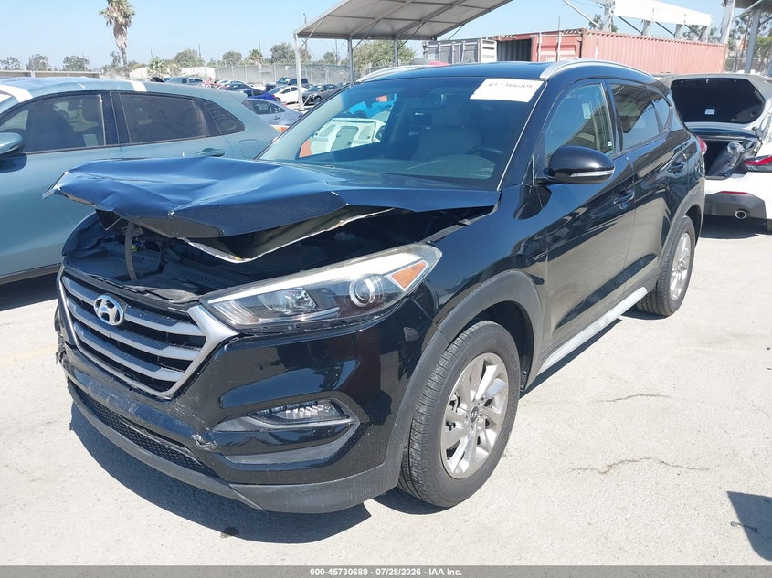 Vin: km8j33a45ju654691, lot: 46229388, hyundai tucson sel plus 20182