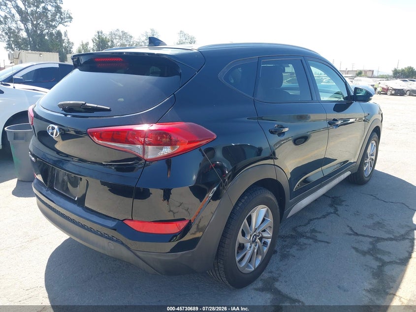 Vin: km8j33a45ju654691, lot: 46229388, hyundai tucson sel plus 20184