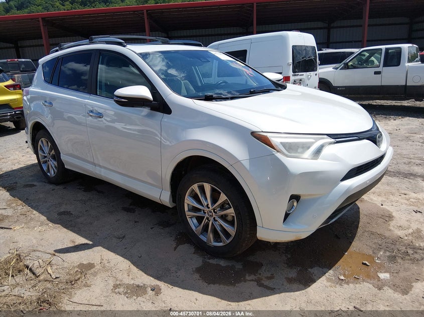 Vin: 2t3dfrev4hw581437, lot: 46229399, toyota rav4 platinum 20171