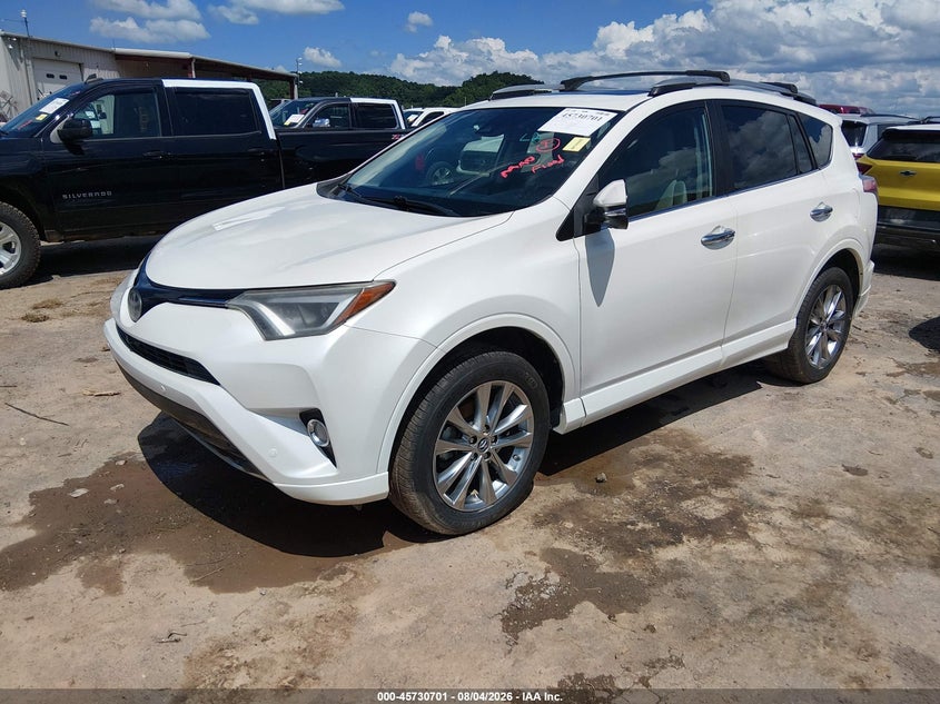 Vin: 2t3dfrev4hw581437, lot: 46229399, toyota rav4 platinum 20172