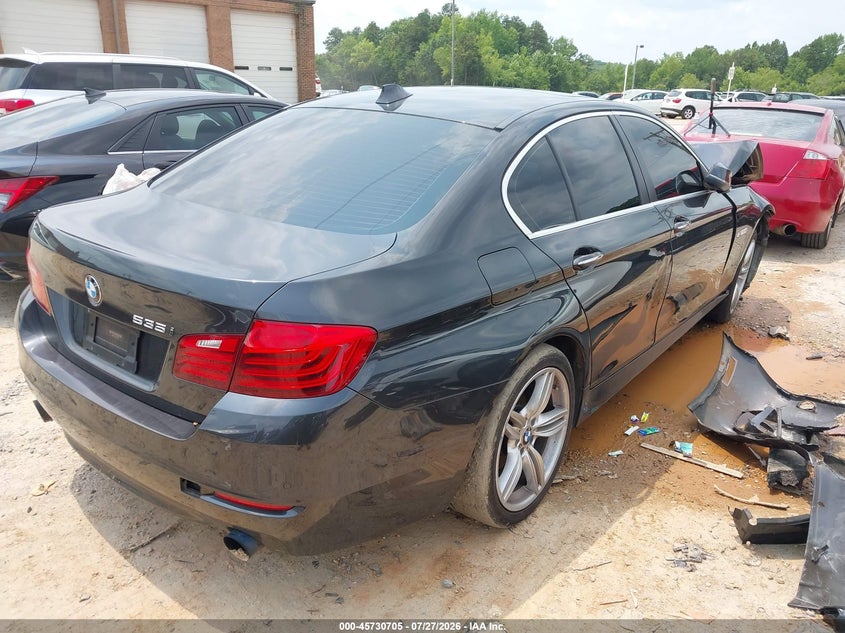 Vin: wba5b1c53ed917248, lot: 46229404, bmw 535i 20144