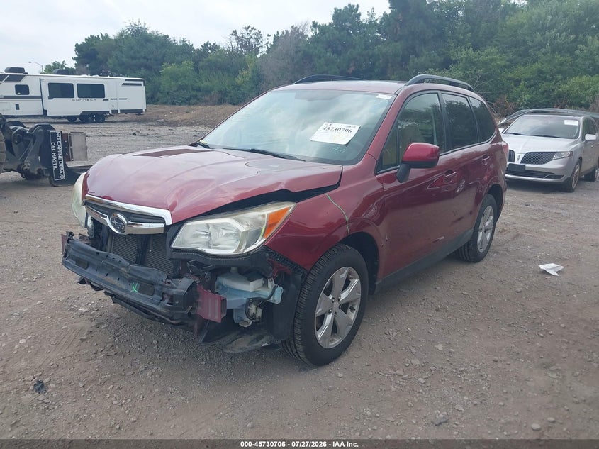 Vin: jf2sjadcxfh556750, lot: 46229405, subaru forester 2.5i premium 20152
