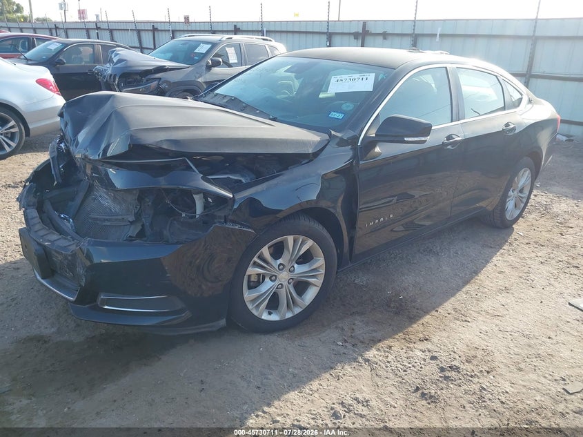 Vin: 1g1125s39eu140995, lot: 46229410, chevrolet impala 2lt 20142