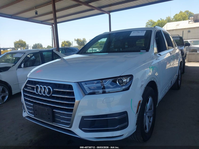 Vin: wa1ahaf78jd040418, lot: 46229411, audi q7 2.0t premium 20182