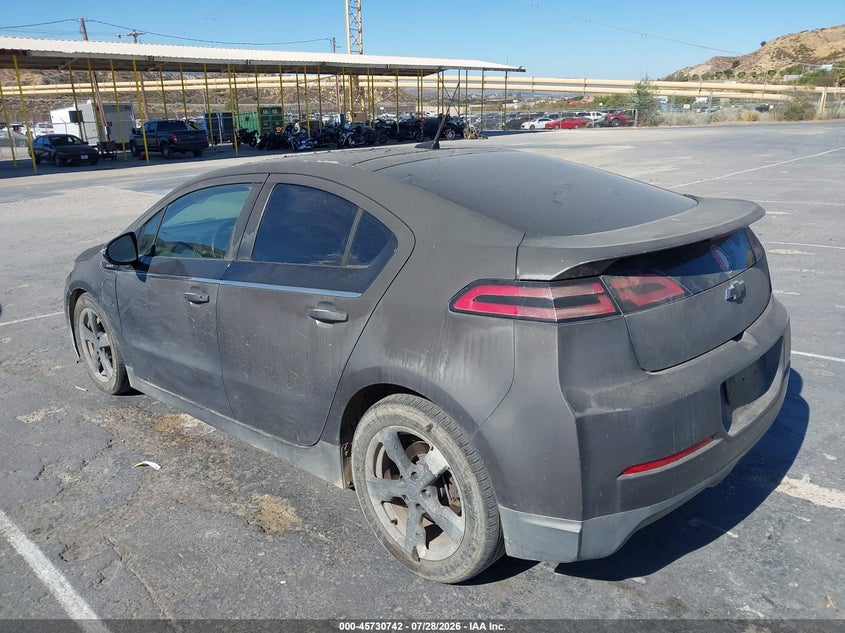 Vin: 1g1rd6e40bu103465, lot: 46229441, chevrolet volt 20113