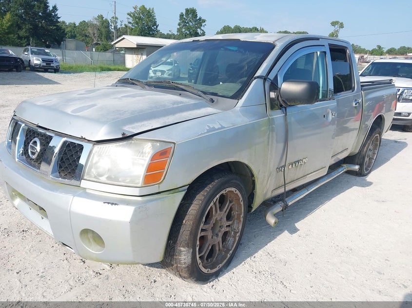 2006 Nissan Titan Xe, Обычный износ, IAAI, VIN 1N6BA07AX6N520302 — фото 2