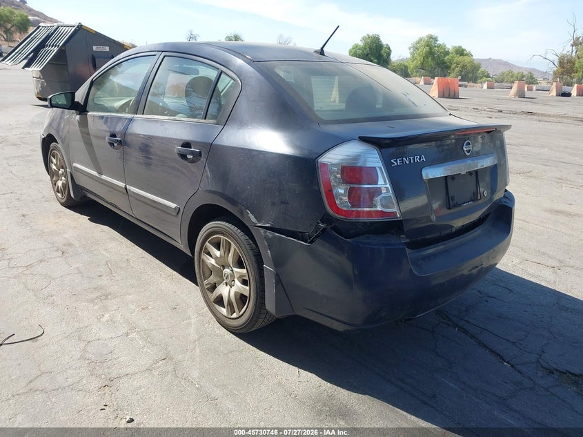 2012 NISSAN SENTRA auction photo 3